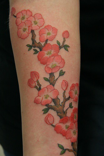 Cherry Blossom Tattoos are