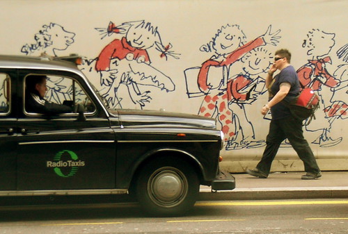 Taxi And Quentin Blake Artwork