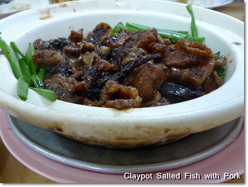 Claypot Salted Fish with Pork