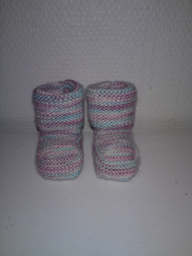 Baby booties by you.