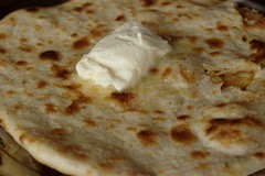 Aloo Parantha with Butter