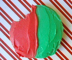 Red and Green Cookies