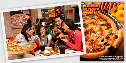 Greenwich Ultimate Hawaiian Overload Pizza