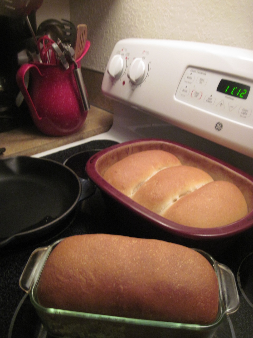 Why bake one loaf of bread when its as easy to make a few for everyone?