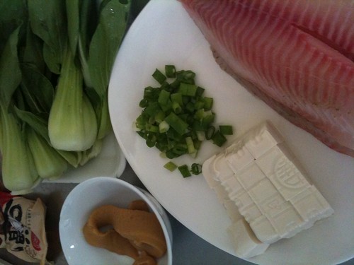 Ingredients for Miso Soup