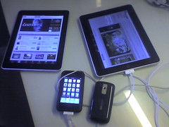 Poor little android.. Dwarfed by Apple Devices...