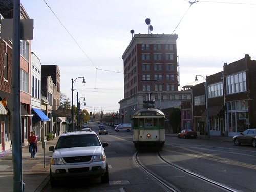 Trolleys in Memphis. acnatta/Flickr