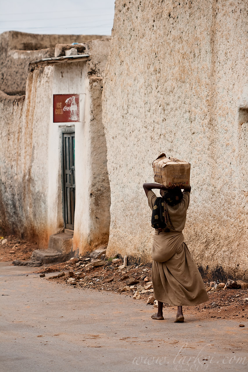 Woman in Street #3, Harar, Ethiopia, 2009
