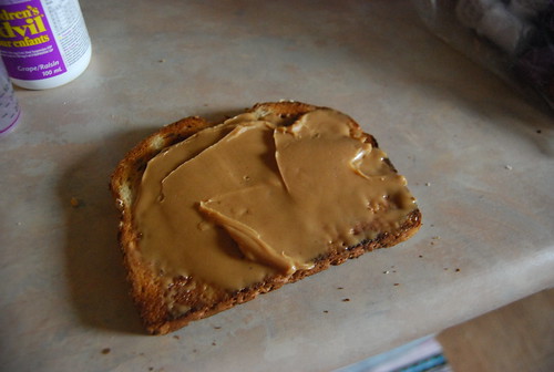 Toast with PB