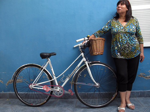Mariela y su bici