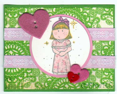Mary's take on Audrey's card pattern