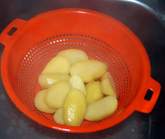 Kartoffeln abschütten