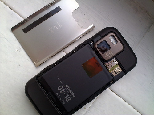 Nokia N97 mini with underspecced battery