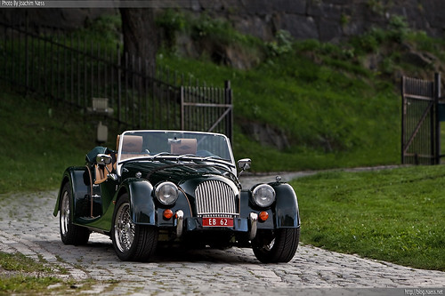 And true enough the car in question was a brand new Morgan Roadster 