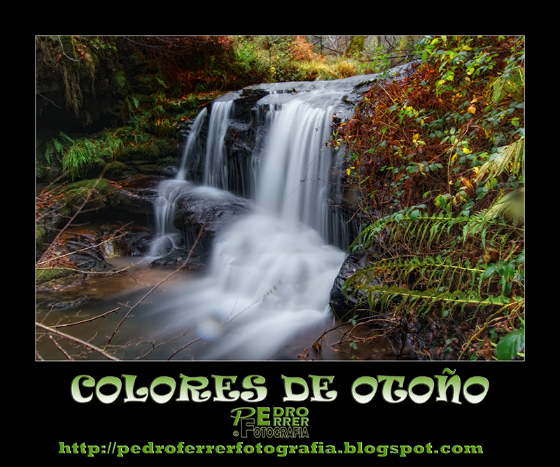 Colores de Otoño - Cascada en Ucieda