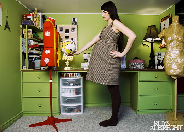cassandra is a seamstress and pregnant by Rhys Albrecht