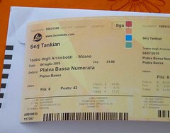 Serj concert ticket