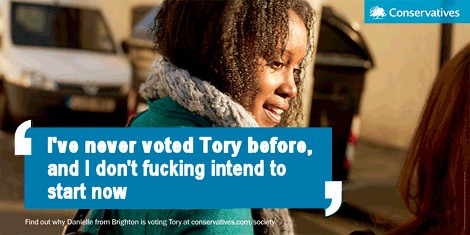 I've never voted Tory before ...
