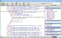 View of Chromium's web inspector showing the same page