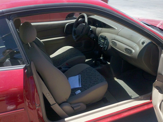 2003 red ford escort zx2