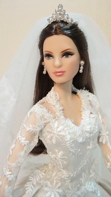 Custom Princess Catherine Wedding Doll by possiblezen