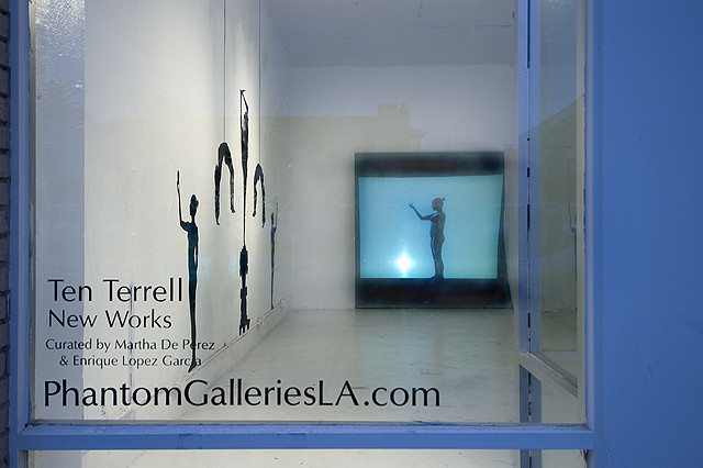 Ten Terrell opening October 24 2009 for The Downtown Long Beach Art Walk Night by Phantom Galleries LA