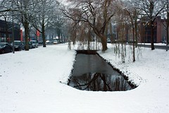 Primeira neve da temporada 09-10 Holanda
