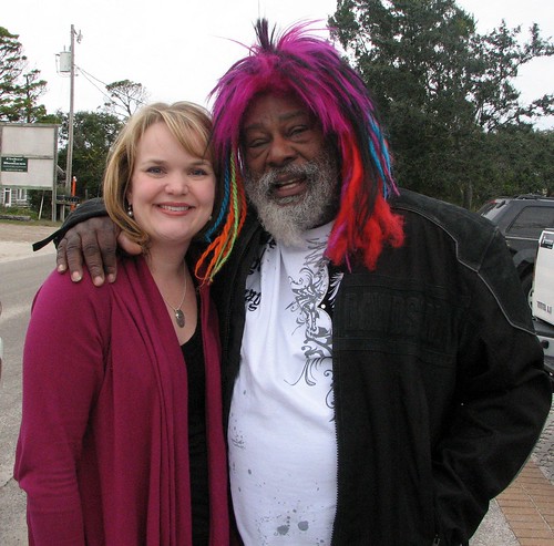 Hillary with George Clinton