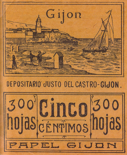 Papel Gijon, Jose Laporta Valor, 1901 Alcoy Spain by leiris202