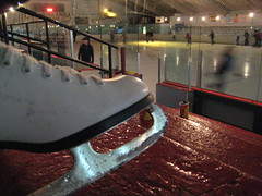 Skating at Centennial Arena