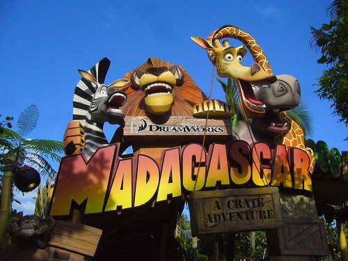 Universal Studios Singapore Magadascar