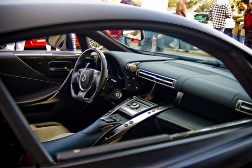 Lexus Lfa Supercar Interior. Lexus LF-A Interior