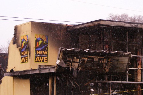 Allen Theater & 'The New Ave' Sign