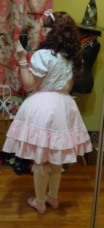 Pink & Pearls Sweet Lolita Outfit