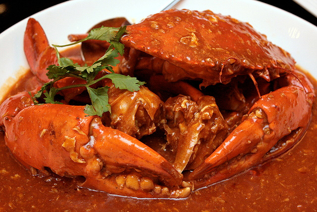 Sri Lanka Crab: Chilli Crab $4.50 per 100g