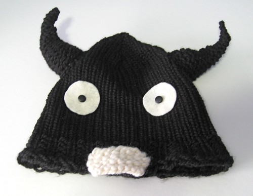 Black monster hat