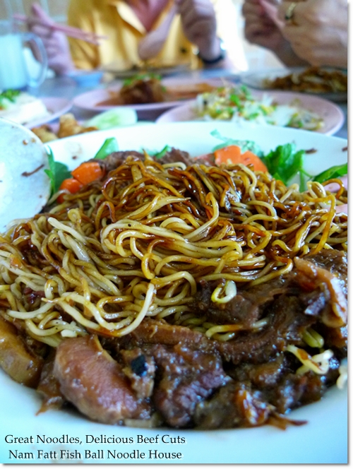 Bouncy Egg Noodles with Beef