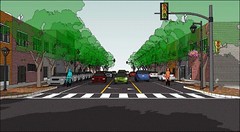 the 3-lane concept (by: E-W Gateway COG)
