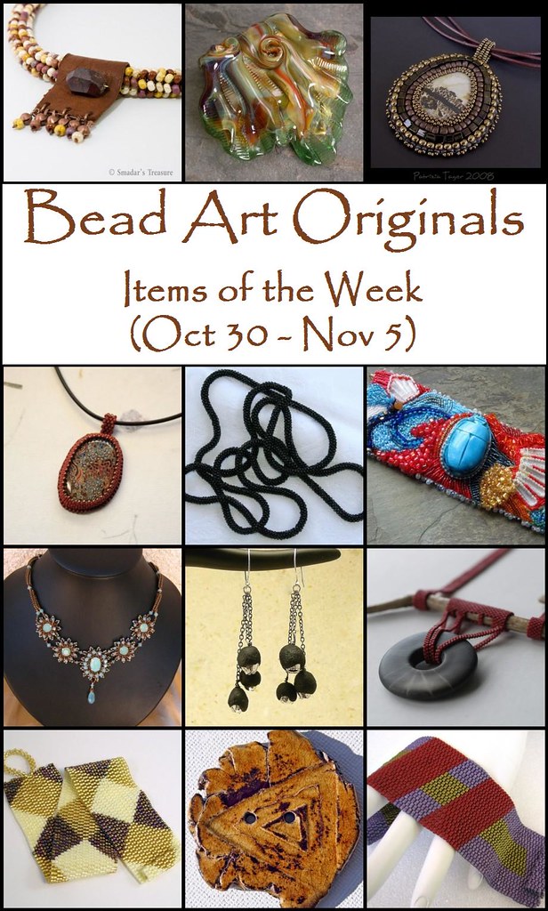 Bead Art Originals Items of the Week (Oct 30 - Nov 5)