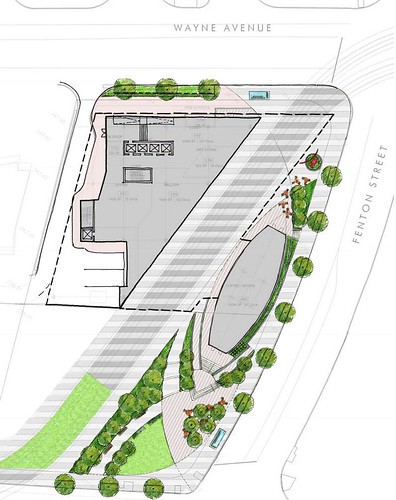 Silver Spring Library - Site Plan