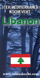 3ter mediterraner Kochevent - LIBANON - tobias kocht! - 10.12.2009-10.01.2010