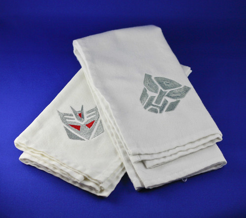Transformers linen napkins.