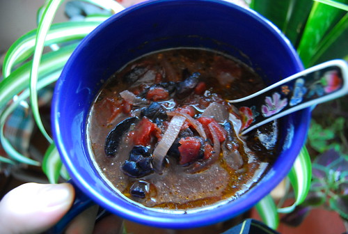 Leftover tomato mushroom soup