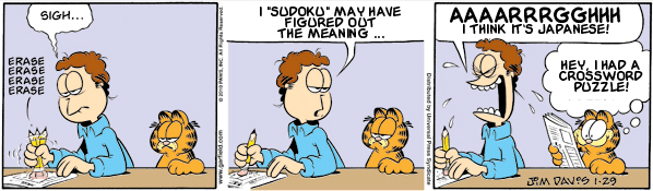 Garfield: Lost in Translation, January 29, 2010
