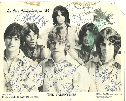 valentines signed card