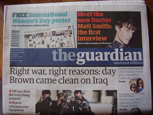 The Guardian - Matt Smith interview