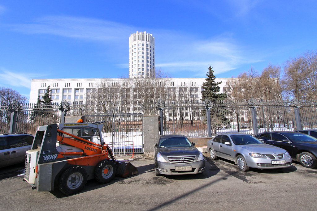 : Weisses Haus, Regierungssitz von Russland in Moskau-2