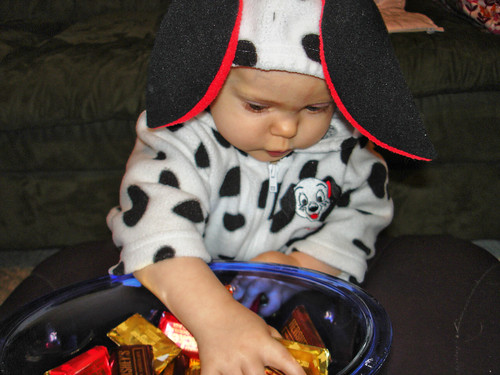 Lily's first Halloween