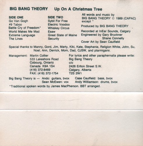 Big Bang Theory - Up On A Christmas Tree (inside)
