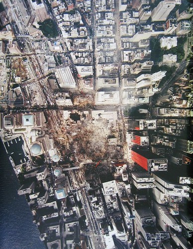 Aerial View of Ground Zero, 2001